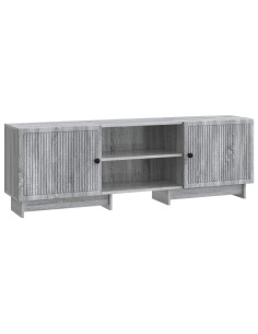 Mobile TV Sonoma grigia 150 x 31 x 50 cm Legno ingegnerizzato 2