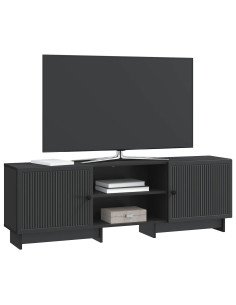 Mobile TV Nero 150 x 31 x 50 cm Legno ingegnerizzato 2