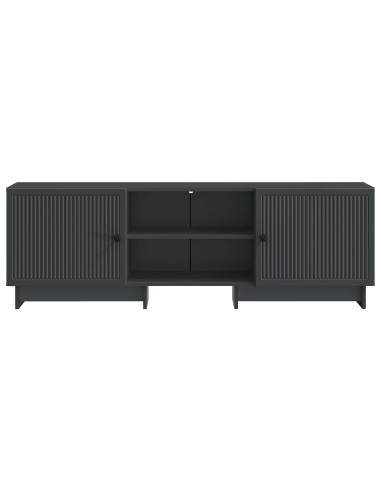 Mobile TV Nero 150 x 31 x 50 cm Legno ingegnerizzato