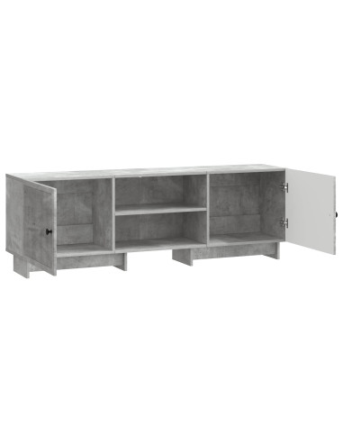 Mobile TV Grigio Cemento 150 x 31 x 50 cm Legno ingegnerizzato