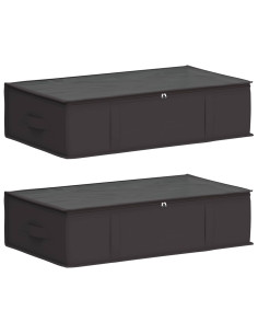 Scatola di stoccaggio con finestra trasparente in alto 2 pcs 2