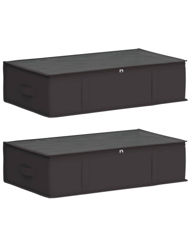 Scatola di stoccaggio con finestra trasparente in alto 2 pcs