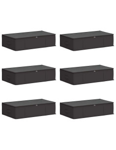Scatola di stoccaggio con finestra trasparente in alto 6 pcs 2
