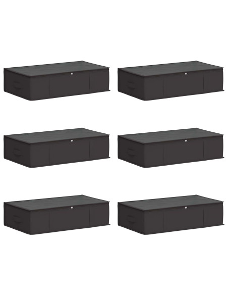 Scatola di stoccaggio con finestra trasparente in alto 6 pcs