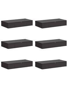 Scatola di stoccaggio con finestra trasparente in alto 6 pcs 2