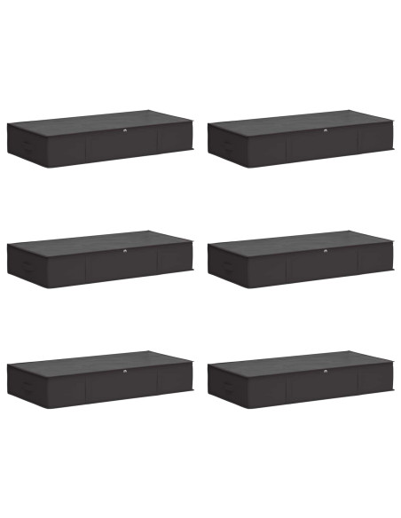 Scatola di stoccaggio con finestra trasparente in alto 6 pcs