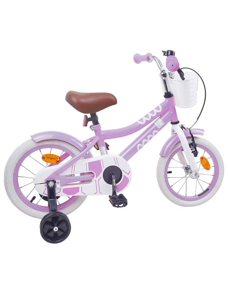 Bicicletta per Bambini 12 Pollici per bambini di 2-4 anni Viola