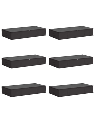 Scatola di stoccaggio con finestra trasparente in alto 6 pcs