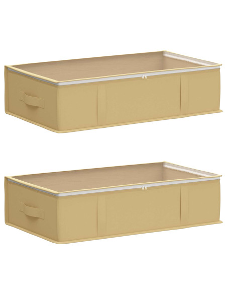 Scatola di stoccaggio con finestra trasparente in alto 2 pcs