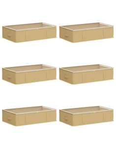 Scatola di stoccaggio con finestra trasparente in alto 6 pcs 2
