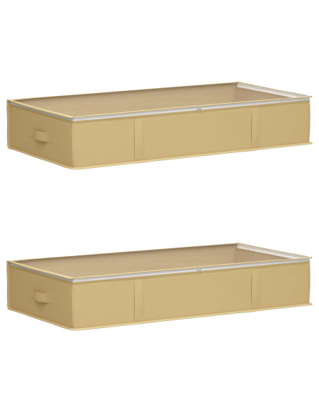 Scatola di stoccaggio con finestra trasparente in alto 2 pcs