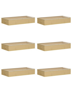 Scatola di stoccaggio con finestra trasparente in alto 6 pcs 2