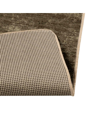 Runner Tappeto MARSA Verde Foresta 200 x 80 cm Poliestere e PVC
