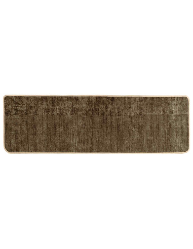 Runner Tappeto MARSA Verde Foresta 250 x 80 cm Poliestere e PVC