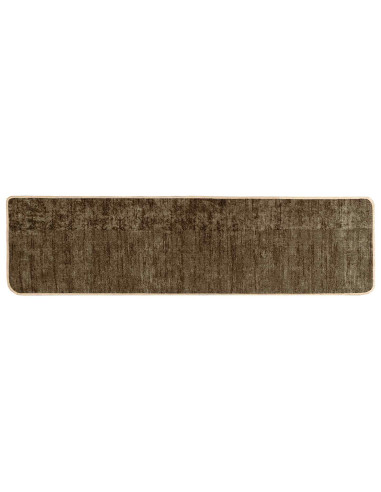 Runner Tappeto MARSA Verde Foresta 350 x 80 cm Poliestere e PVC