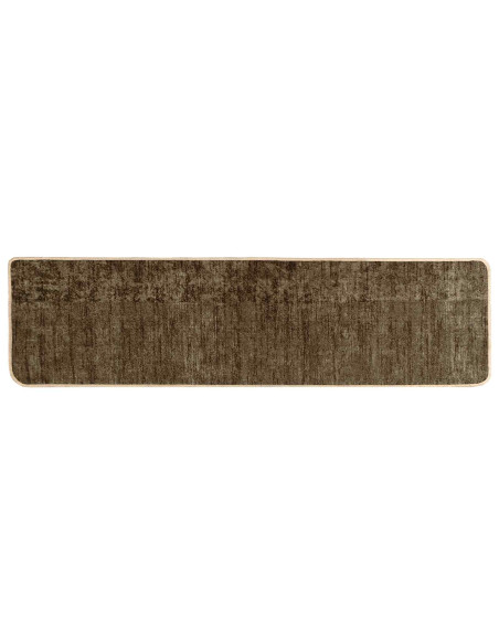 Runner Tappeto MARSA Verde Foresta 350 x 80 cm Poliestere e PVC