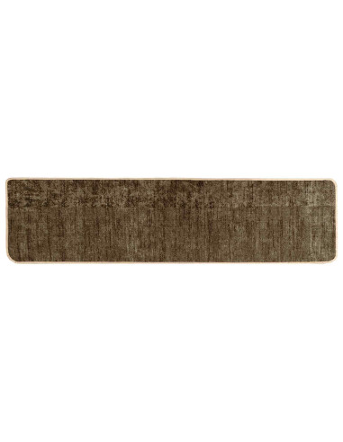 Runner Tappeto MARSA Verde Foresta 400 x 80 cm Poliestere e PVC