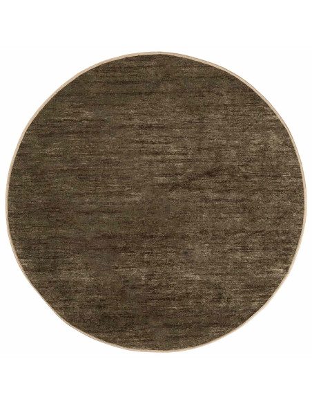 Runner Tappeto MARSA Verde Foresta Ø 120 cm Poliestere e PVC