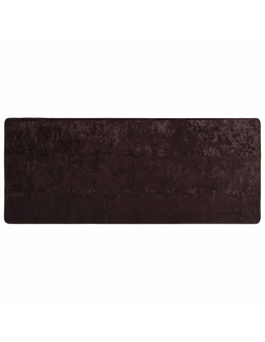 Runner Tappeto MARSA Antracite 100 x 50 cm Poliestere e PVC