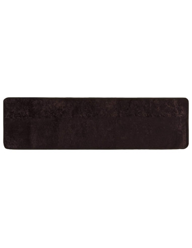Runner Tappeto MARSA Antracite 200 x 50 cm Poliestere e PVC