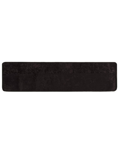 Runner Tappeto MARSA Antracite 350 x 50 cm Poliestere e PVC