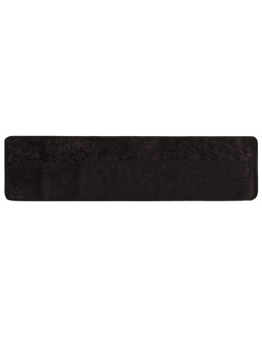 Runner Tappeto MARSA Antracite 450 x 50 cm Poliestere e PVC