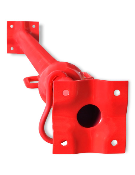 Supporto Acrow Rosso 180 x 12,5 x 12,5 cm