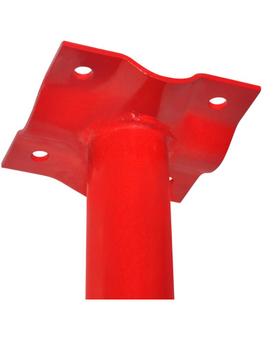 Pomello Acrow Rosso 280 x 12 x 12 cm