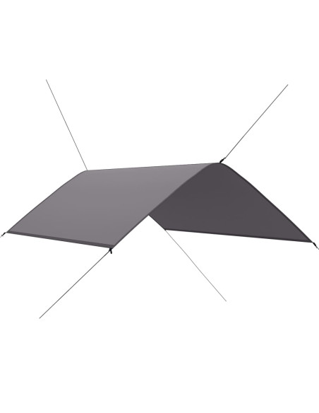 Telone per Esterni 3x2 m Grigio