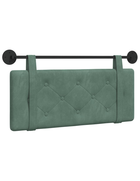 Testata appesa Verde Mare 110 x 55 x 5 cm Velluto