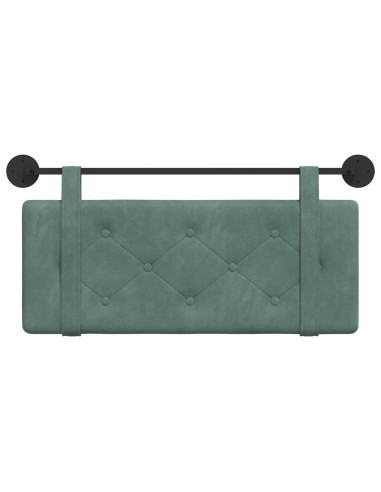 Testata appesa Verde Mare 110 x 55 x 5 cm Velluto
