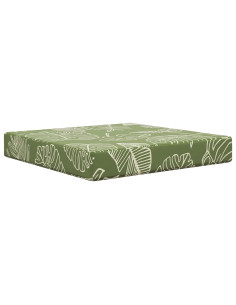 Cuscino per divano da esterno Design a foglia 60 x 60 x 8 cm 2