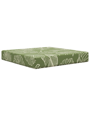 Cuscino per divano da esterno Design a foglia 60 x 60 x 8 cm