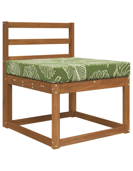 Cuscino per divano da esterno Design a foglia 60 x 60 x 8 cm