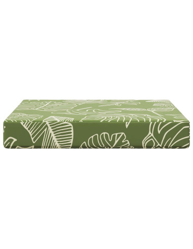Cuscino per divano da esterno Design a foglia 60 x 60 x 8 cm