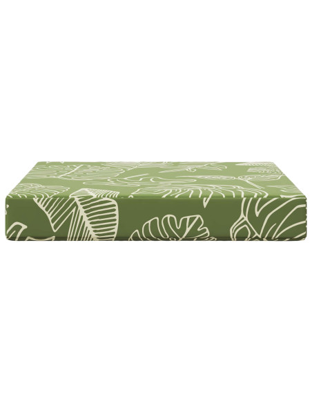 Cuscino per divano da esterno Design a foglia 60 x 60 x 8 cm