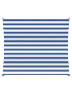 Vela da sole Blu e Bianco 7 x 6 m 100% Poliestere Oxford 2