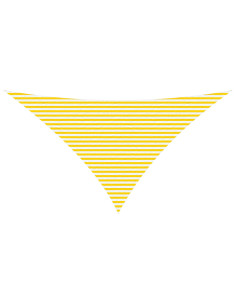 Telo Ombra da Esterno Giallo e Bianco 7 x 5 x 5 m 2