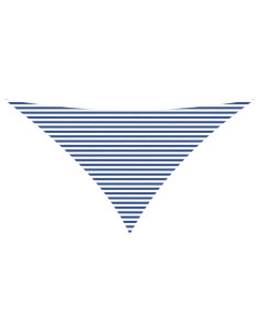 Telo Ombra da Esterno Blu e Bianco 7 x 5 x 5 m 2
