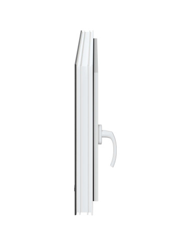 Finestra per Soffitta RISOR Antracite 100 x 50 cm PVC e Vetro