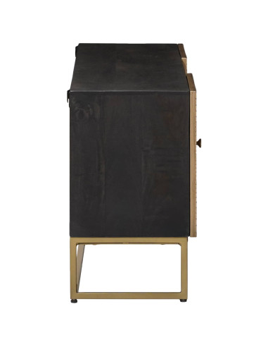 Mobile TV con cassetto con lo scaffale Ottone 105 x 30 x 50 cm
