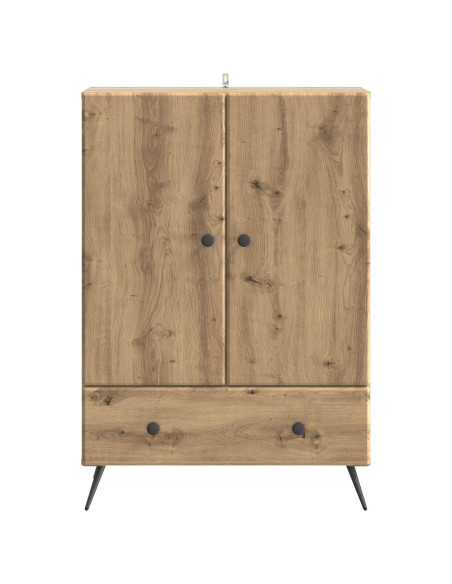 Credenza con cassetto Rovere Artigianale 66 x 34,5 x 95 cm