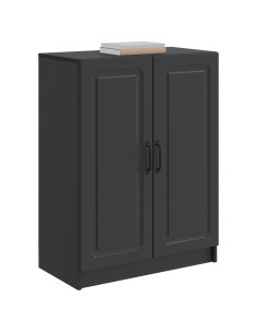 Credenza Nero 66 x 34,5 x 87 cm Legno ingegnerizzato 2