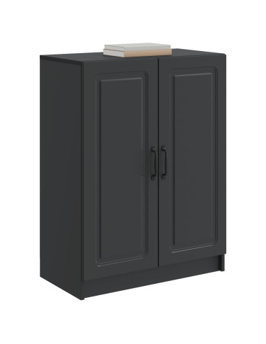 Credenza Nero 66 x 34,5 x 87 cm Legno ingegnerizzato