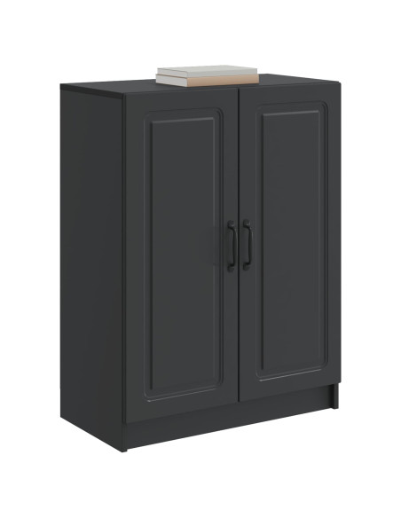 Credenza Nero 66 x 34,5 x 87 cm Legno ingegnerizzato