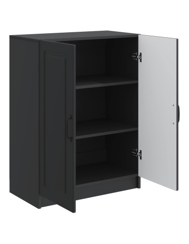 Credenza Nero 66 x 34,5 x 87 cm Legno ingegnerizzato