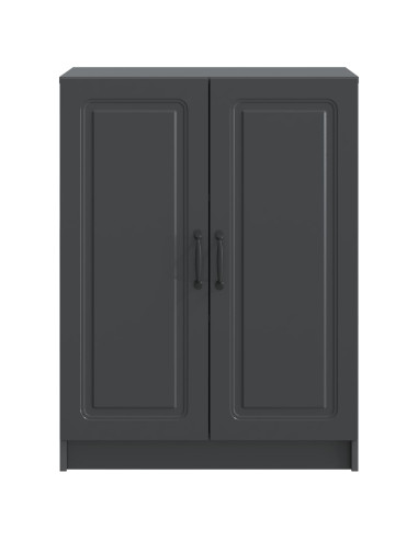 Credenza Nero 66 x 34,5 x 87 cm Legno ingegnerizzato