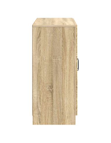 Credenza Rovere Sonoma 89 x 34,5 x 77 cm Legno ingegnerizzato