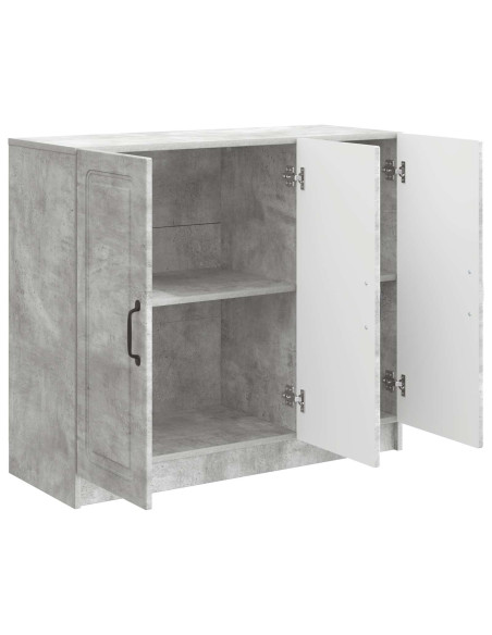 Credenza Grigio Cemento 89 x 34,5 x 77 cm Legno ingegnerizzato