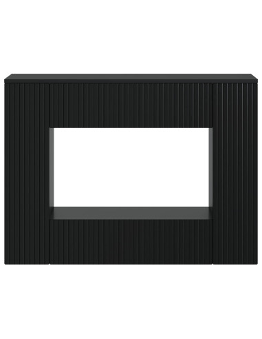 Tavolo consolle Nero 101 x 29 x 74 cm Legno ingegnerizzato